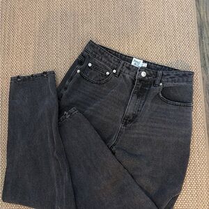 Princess Polly High Rise Black Jeans